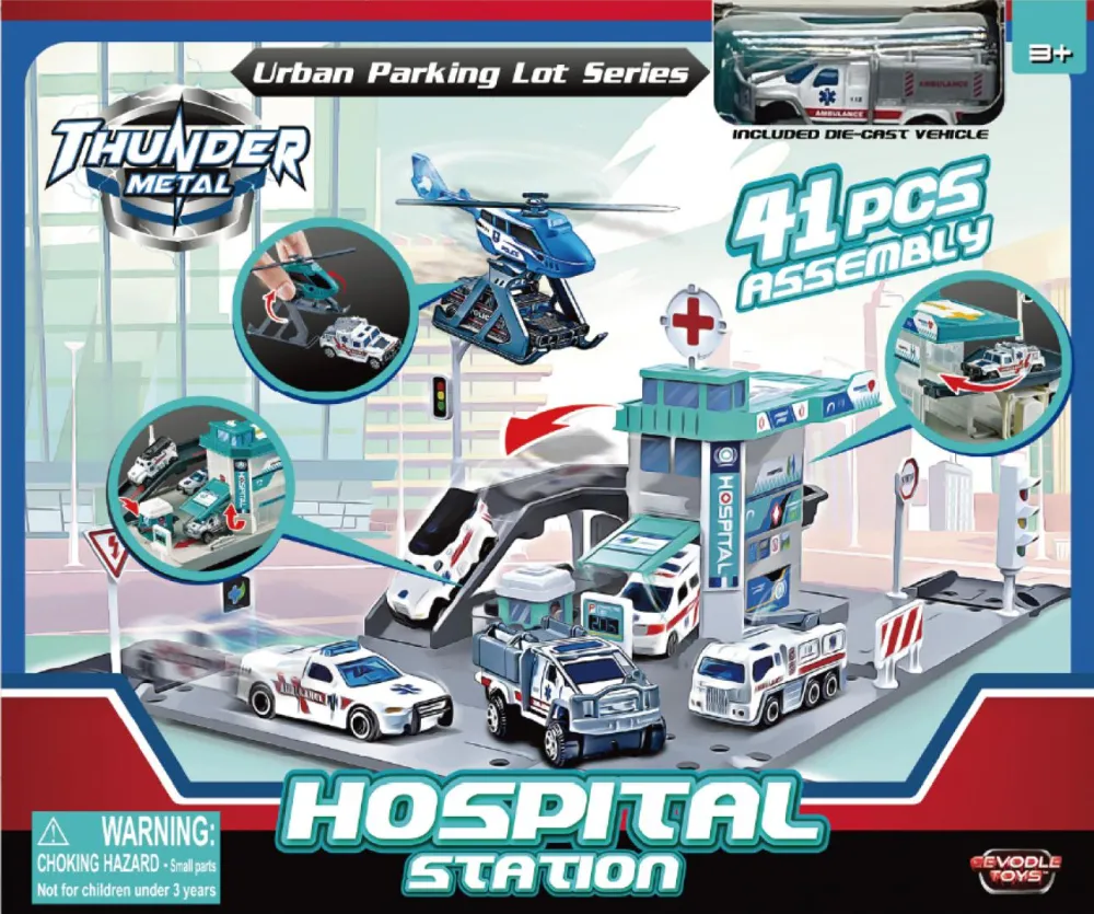 Macheta die cast, parcare 1/64