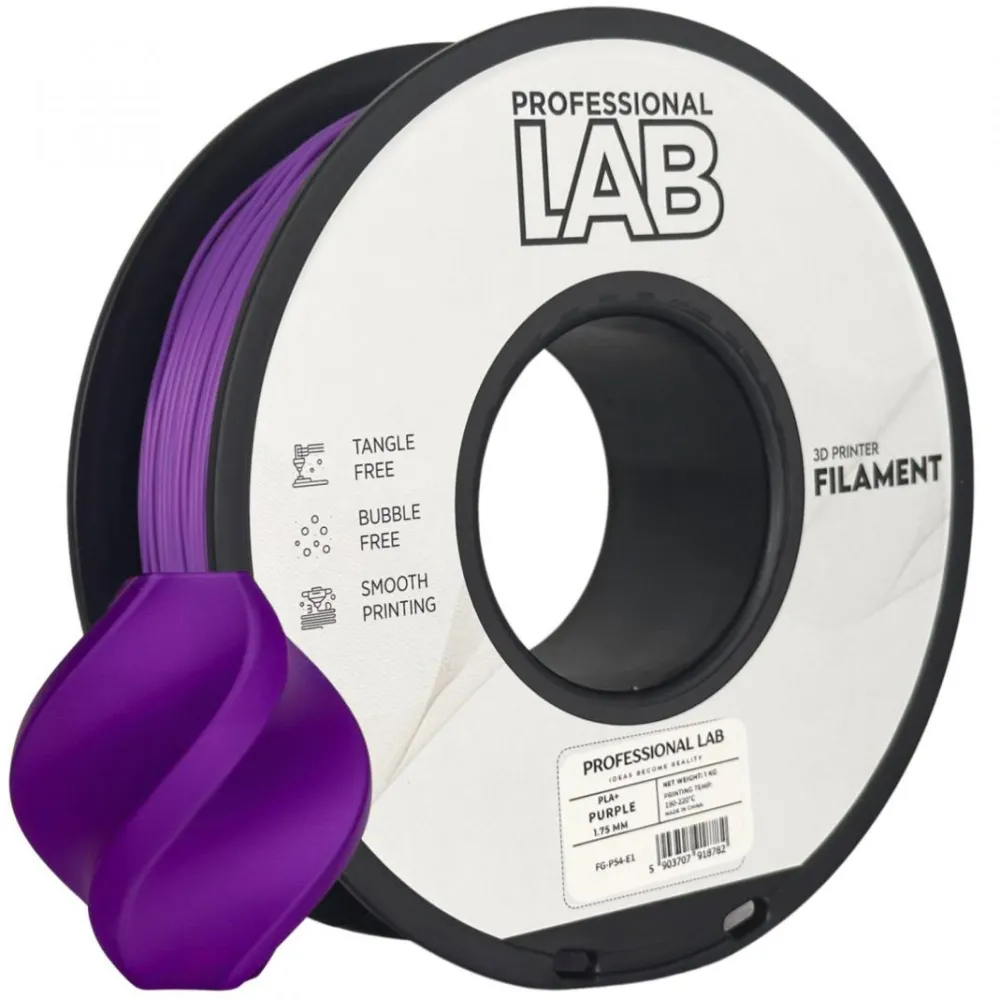PROF. LAB 3D FILAMENT 1KG PLA+ PURPLE