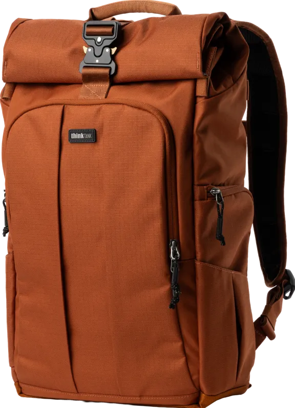 Think Tank FocusPoint 30L I Hybrid RollTop Backpack I Urban Rust