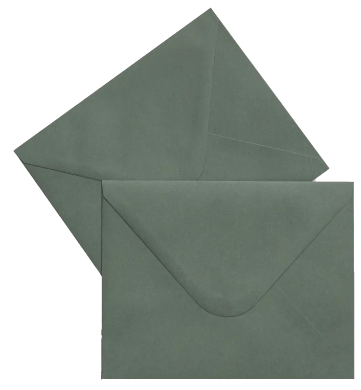 Set 50 plicuri Focus verde 115 x 160 mm 110 g