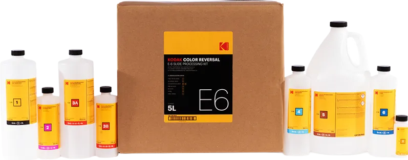 Kodak Color reversal E-6 Slide Processing Kit to make 5L