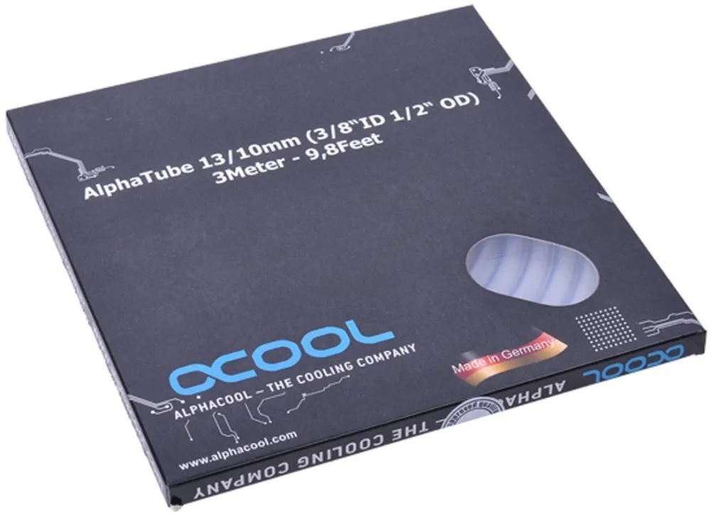 Alphacool AlphaTube HF, 13/10mm, 3m, clear (18413)