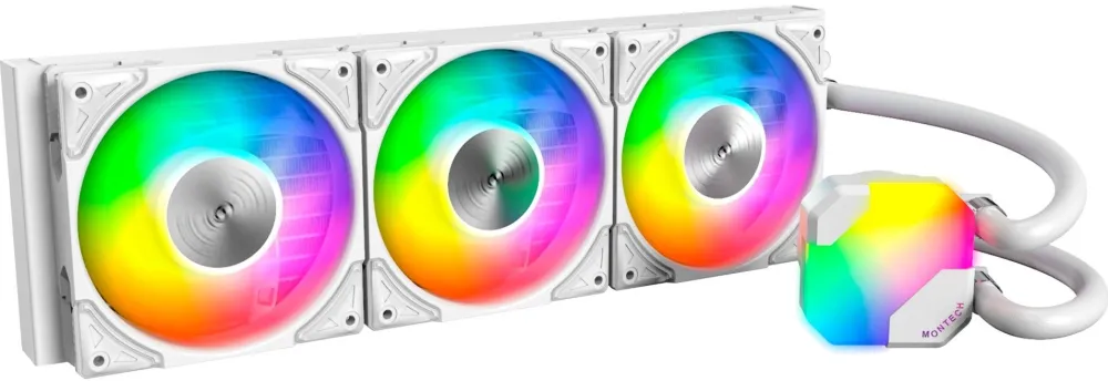 Montech HyperFlow ARGB 360, water cooling (white)