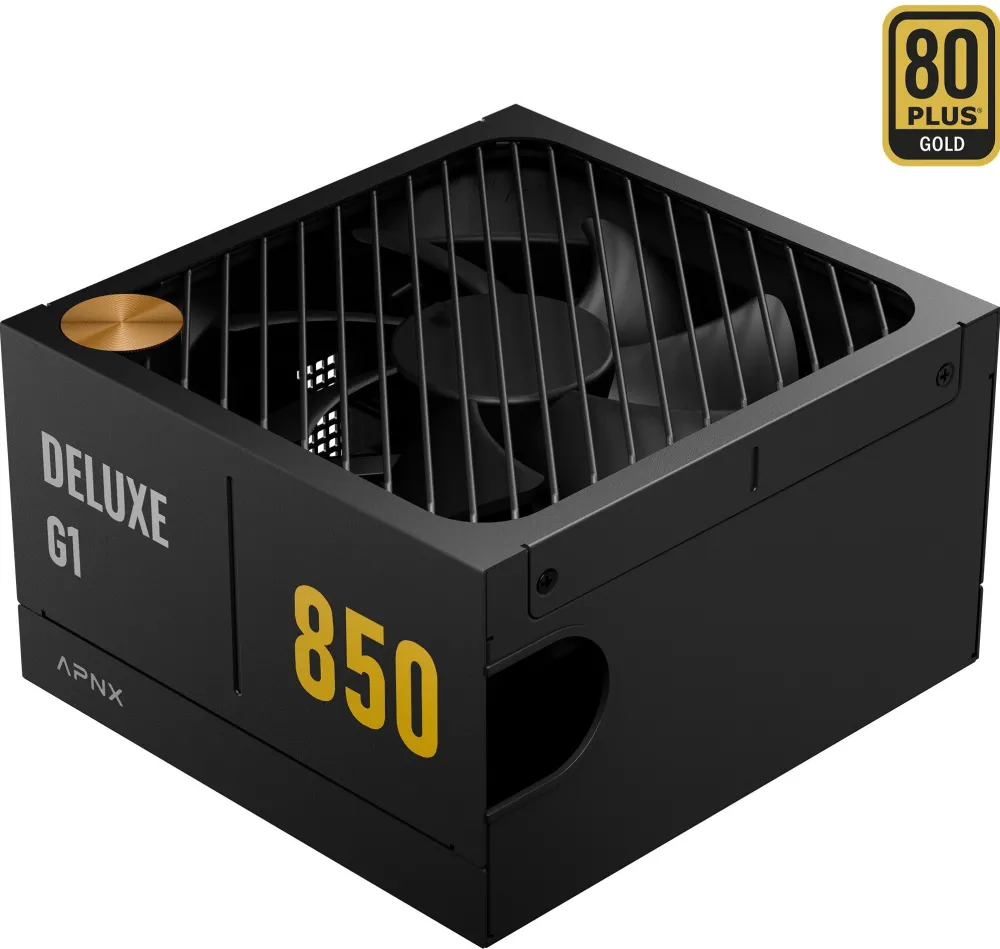 APNX DELUXE G1 850 Black 850W ATX 3.1 80 Plus Gold Power Supply
