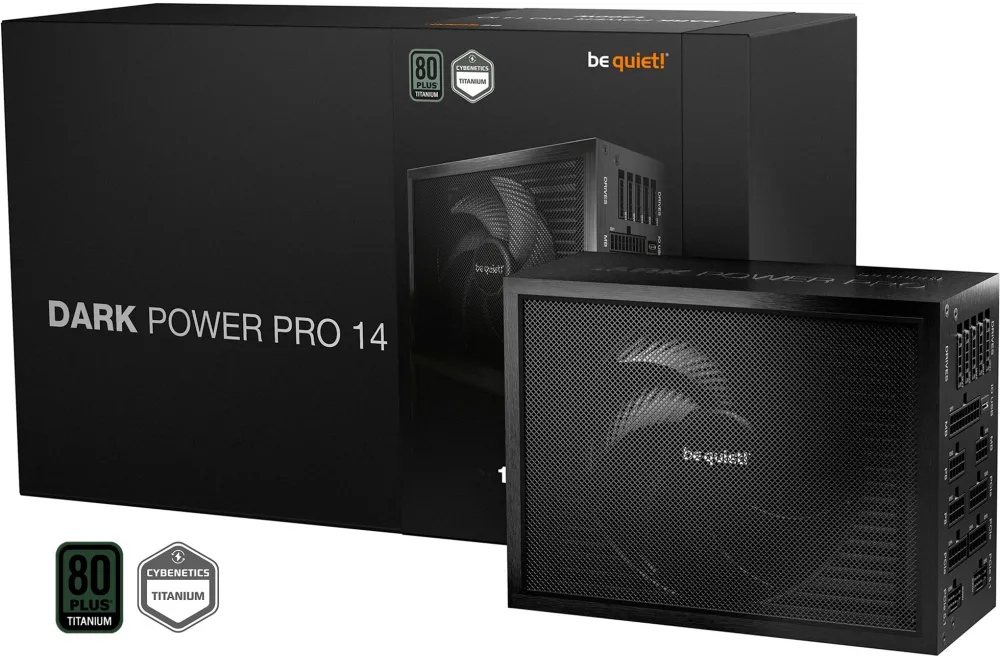 Be quiet Dark Power Pro 14 IO 1300W (black, 1300 watts)
