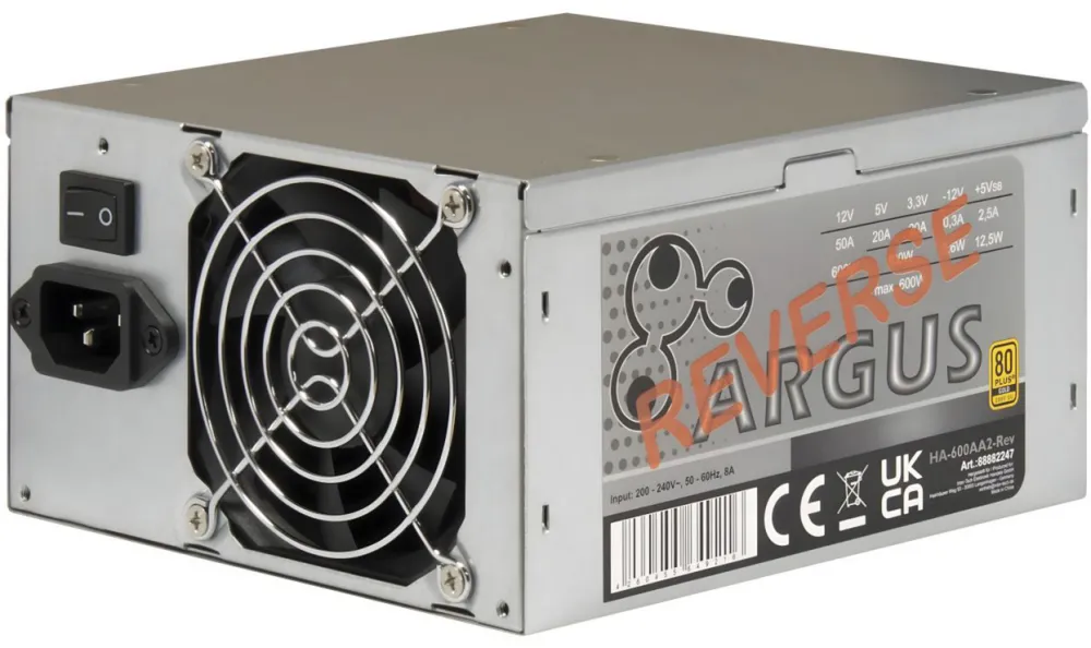 Inter-Tech HA-600AA2-Rev (600 watts)