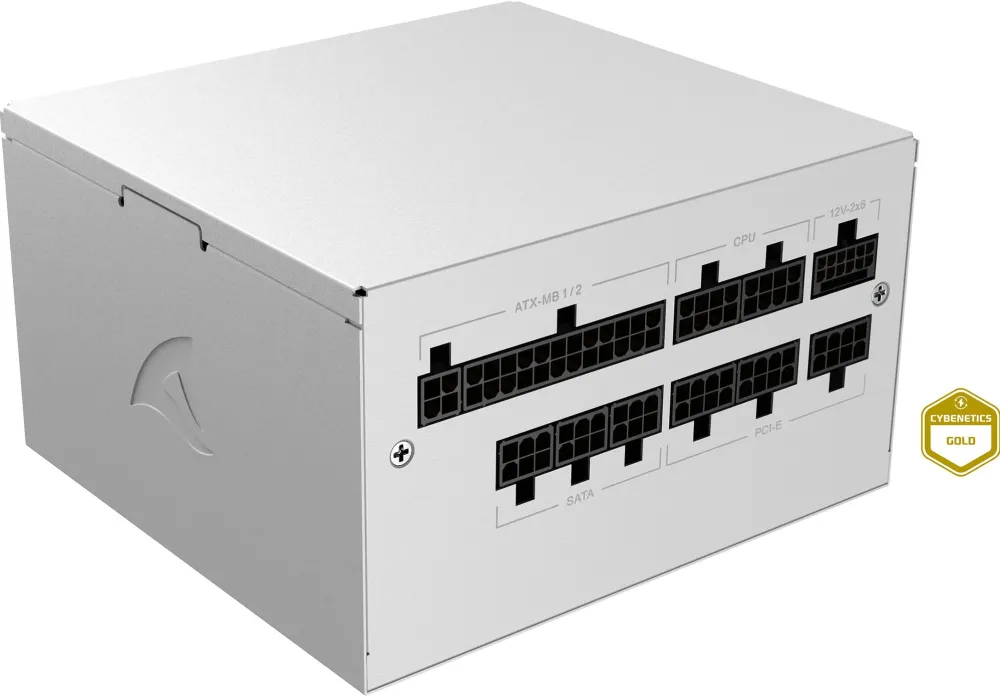 Sharkoon Rebel P20 Gen2 850 White (white, 1x 12 pin high power connector, 3x PCIe, cable management, 850 watts)