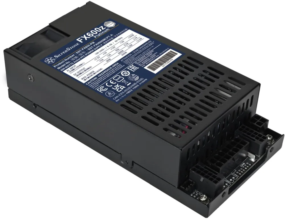 Silverstone FX600z Platinum (black, 600 watts)