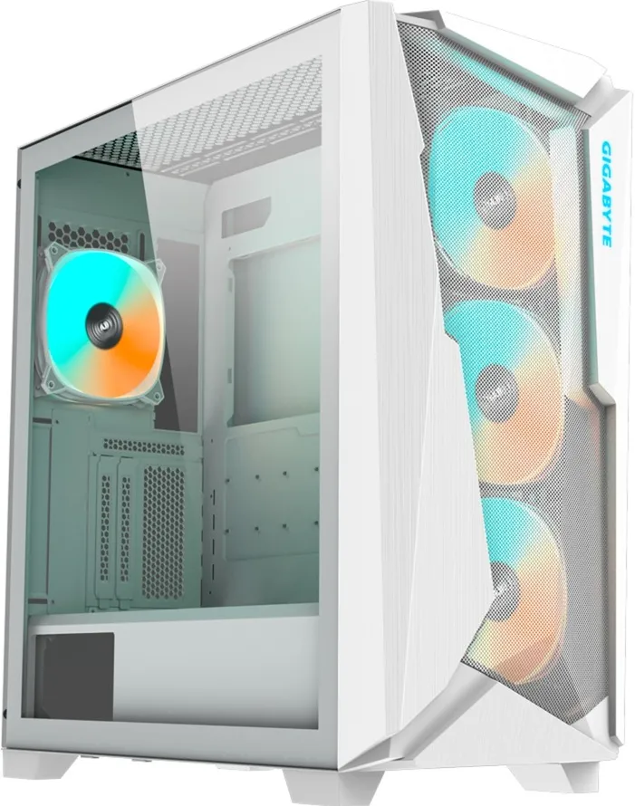 GIGABYTE C301 GW V2, tower case (white, tempered glass)