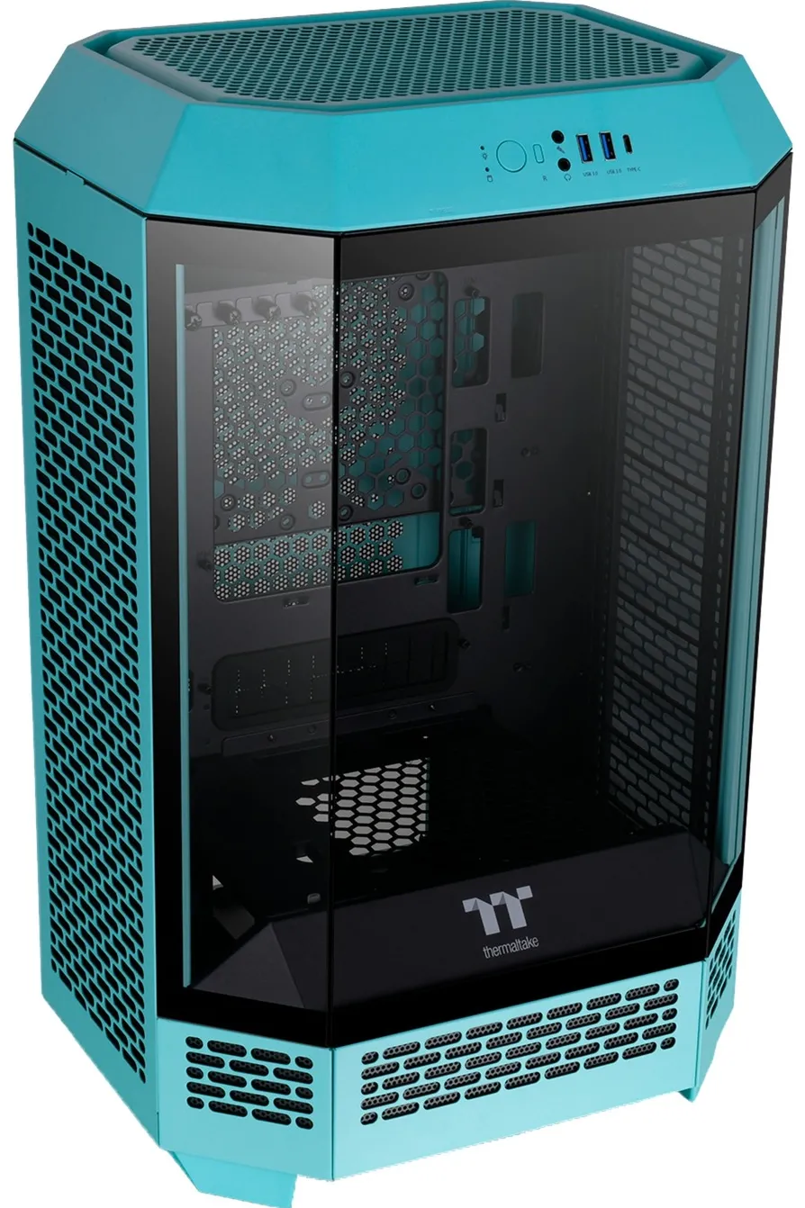 Thermaltake The Tower 300, tower case (turquoise, tempered glass)