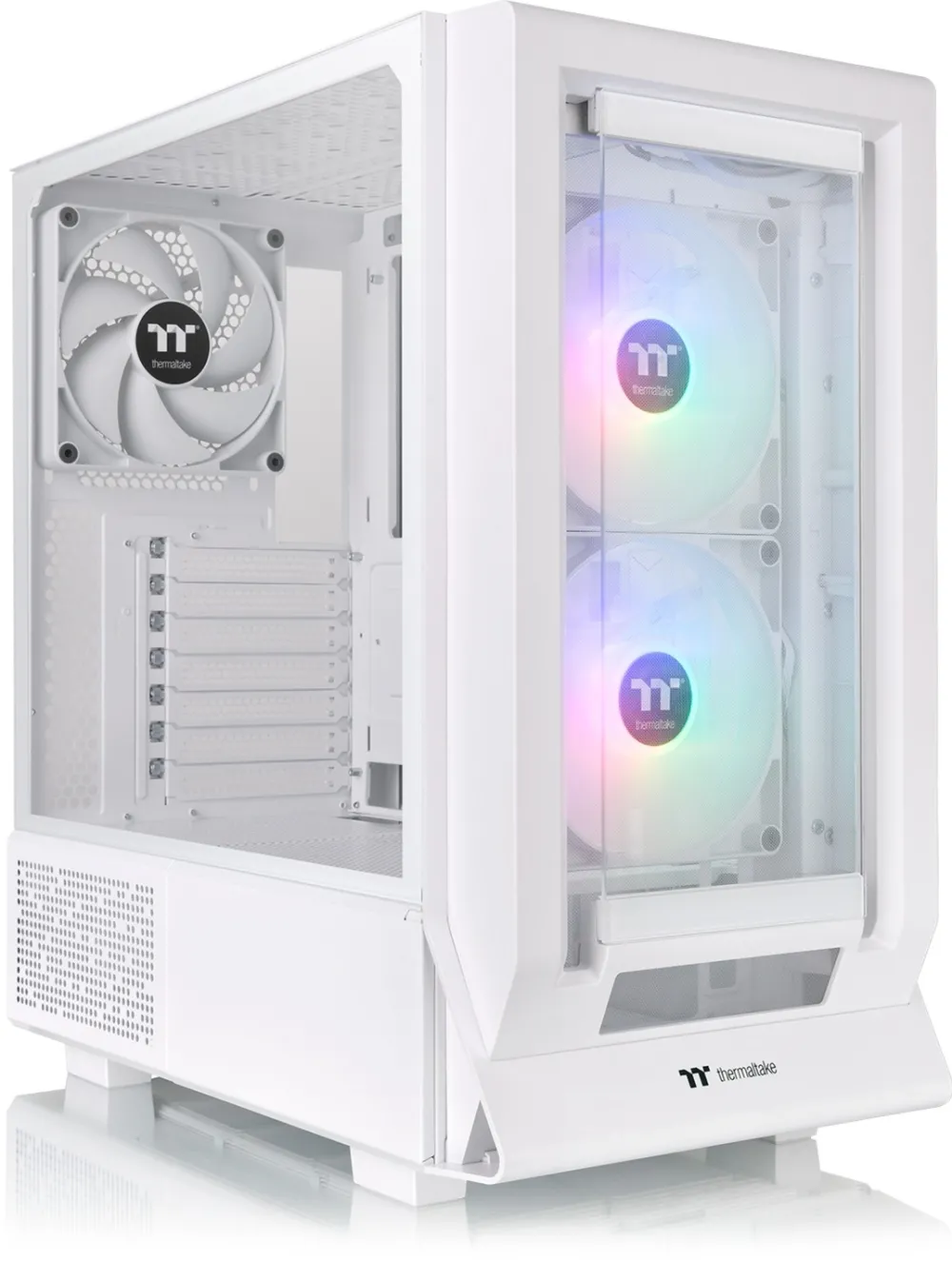 Thermaltake Ceres 350 MX , Tower case (white, Tempered Glass x 2)