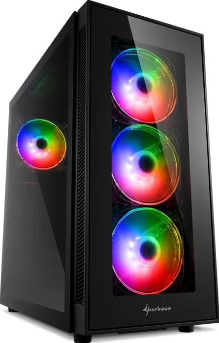 Sharkoon TG5 PRO RGB, tower case (black)