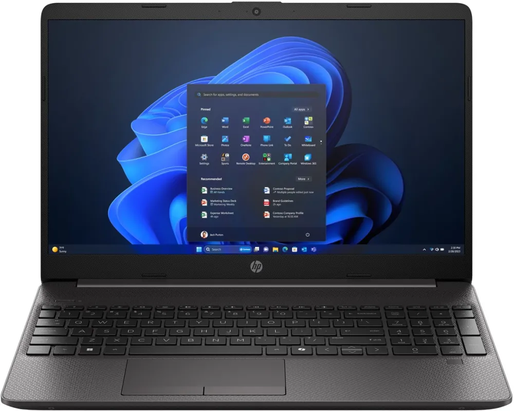 HP 250R G9 15.6-inch Notebook PC Intel Core 5 120U, 39.6 cm (15.6"), Full HD, 8 GB DDR4 SDRAM, 512 GB SSD, Wi-Fi 6 (802.11ax), Windows 11 Pro, Black