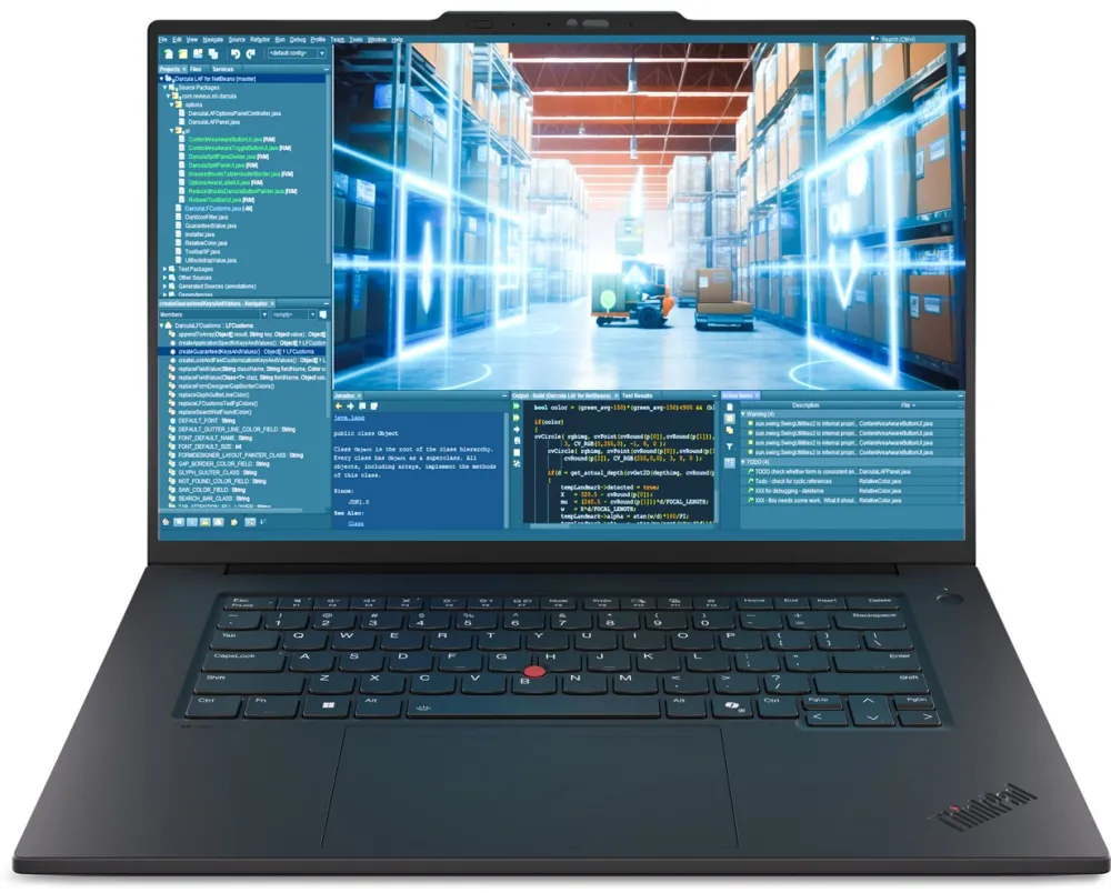 Lenovo ThinkPad T1g Gen 8 Intel Core Ultra 7 255H Laptop 40.6 cm (16") WUXGA 32 GB LPDDR5x-SDRAM 1 TB SSD NVIDIA GeForce RTX 5060 Wi-Fi 7 (802.11be) Windows 11 Pro English Black