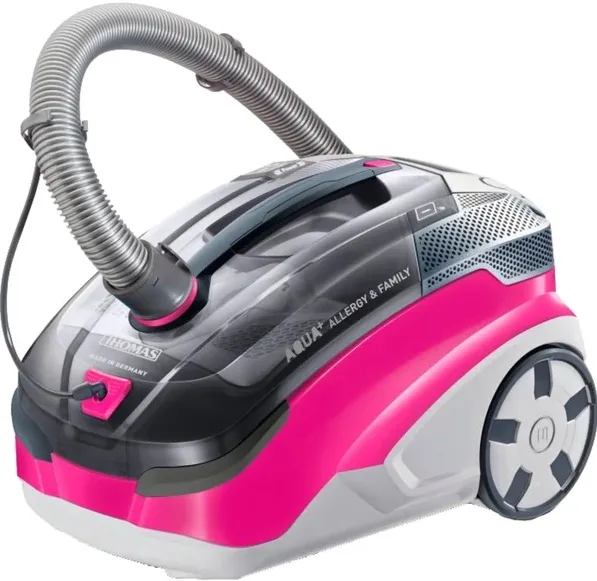 Thomas AQUA+ ALLERGY & FAMILY, high-pressure cleaner (pink/gray)