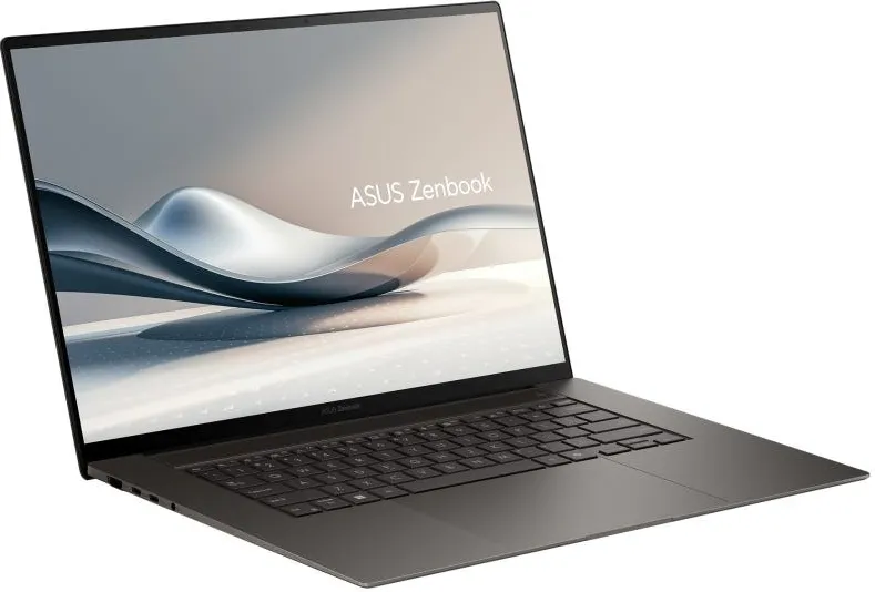 ASUS ZenBook S 16 UM5606GA-SR206X Ryzen AI 9 465 16.0" 3K OLED touchscreen 120Hz 500 nits AG 32GB LPDDR5X 1TB SSD Radeon graphics 1080p+IR camera 83 Wh W11 Pro Aluminium Antrim Grey