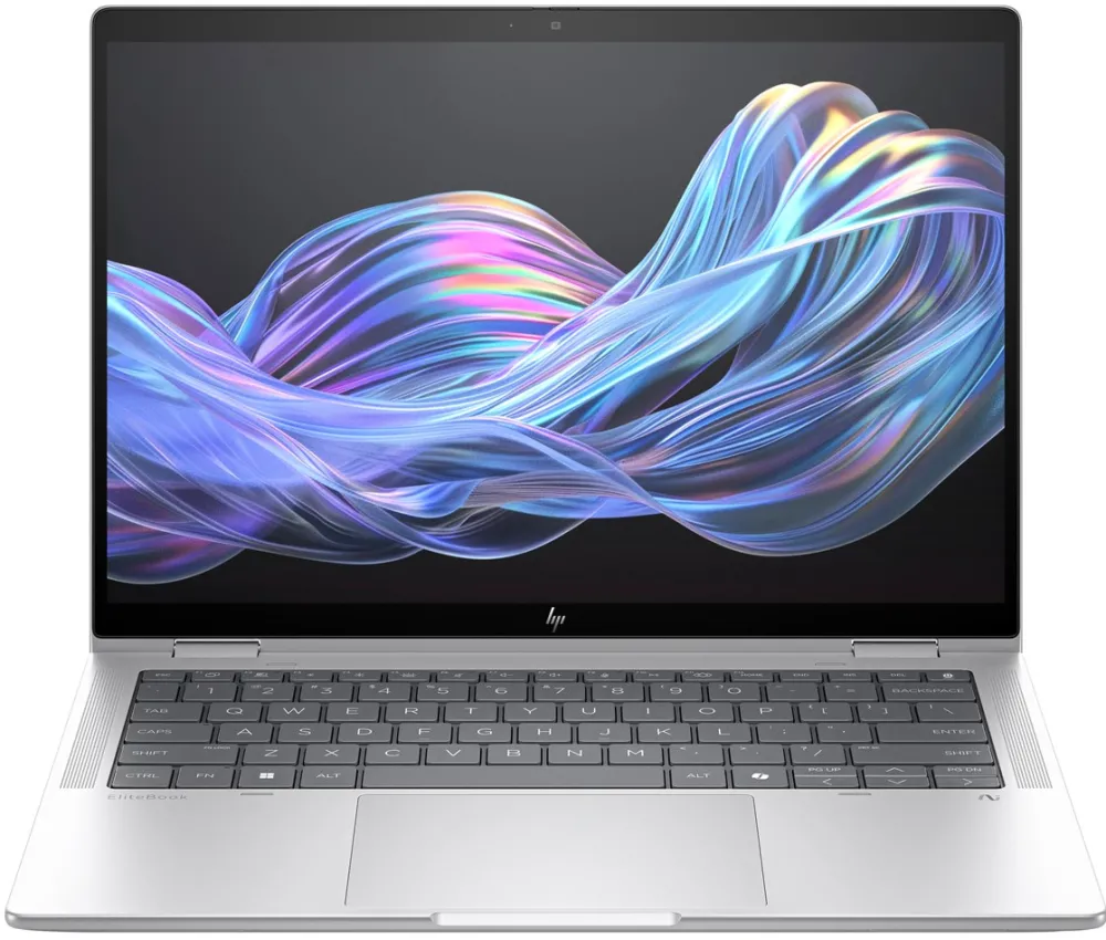 HP EliteBook X Flip G1i 14", Intel Core Ultra 7 268V, WUXGA IPS 800 nits, HP Sure View, anti-glare display, 32 GB LPDDR5, 1 TB SSD, Intel Arc, 5.0 MP IR AI camera, 68 Wh, Windows 11 Pro, 3-year onsite service