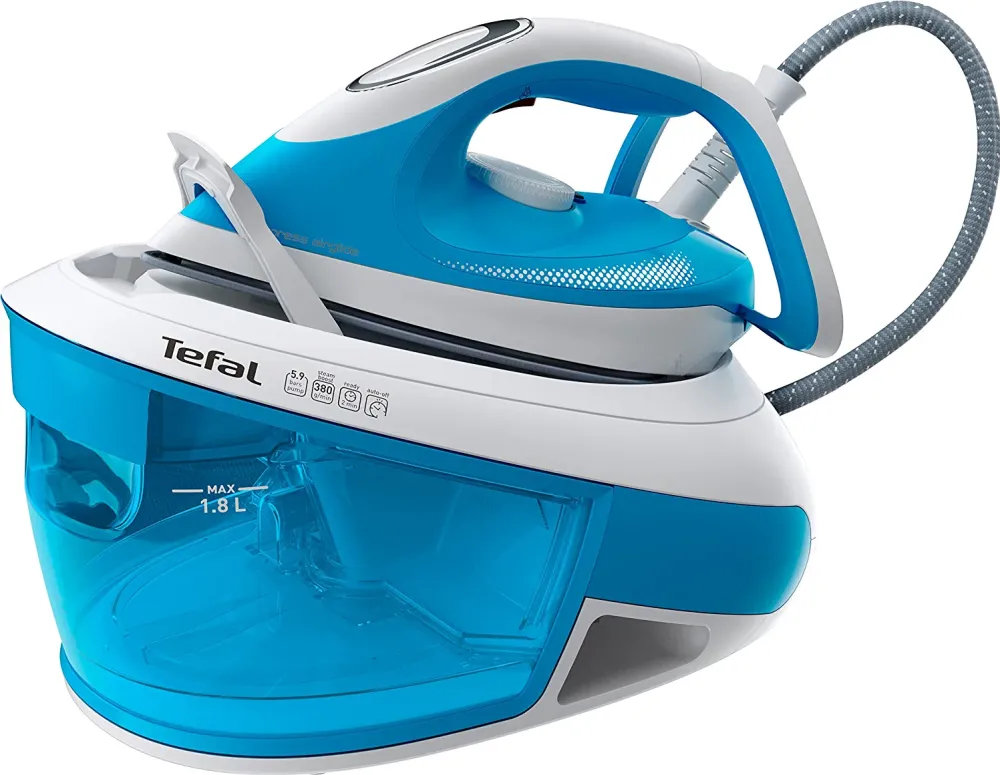 Statie de calcat cu abur TEFAL Express Airglide SV8002 2800 W albastru/alb