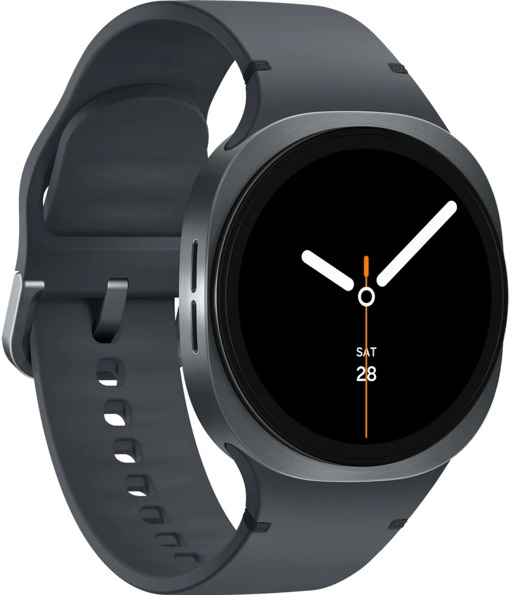Samsung Galaxy Watch8 (dark gray, 40 mm, LTE, Sport Band M/L)