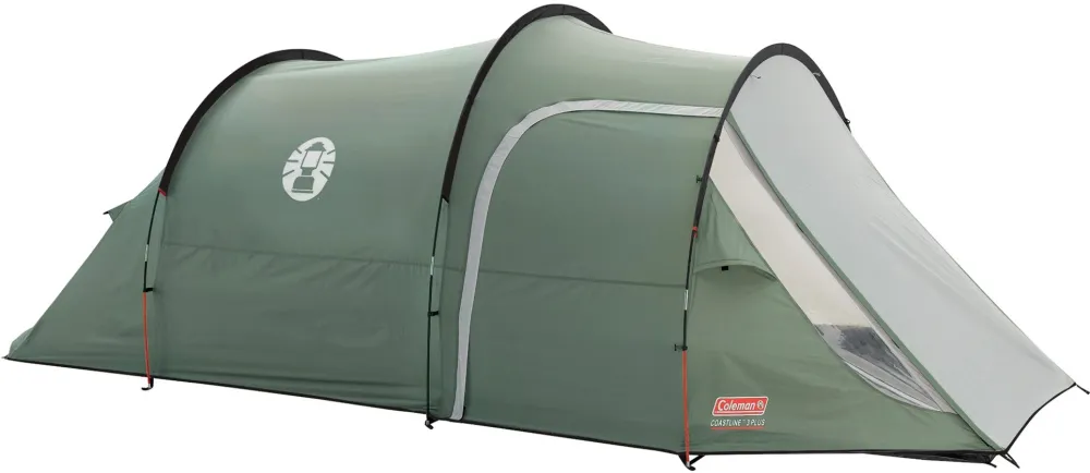 Coleman tunnel tent Coastline 3 Plus (olive green/grey, model 2024)