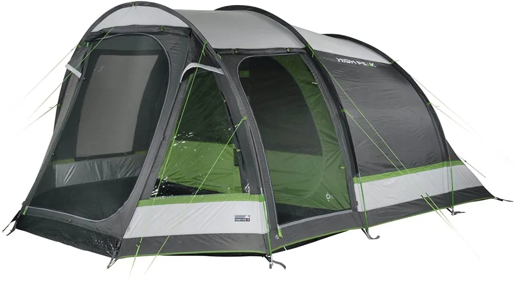 High Peak family tunnel tent Meran 4.0 (grey/green)