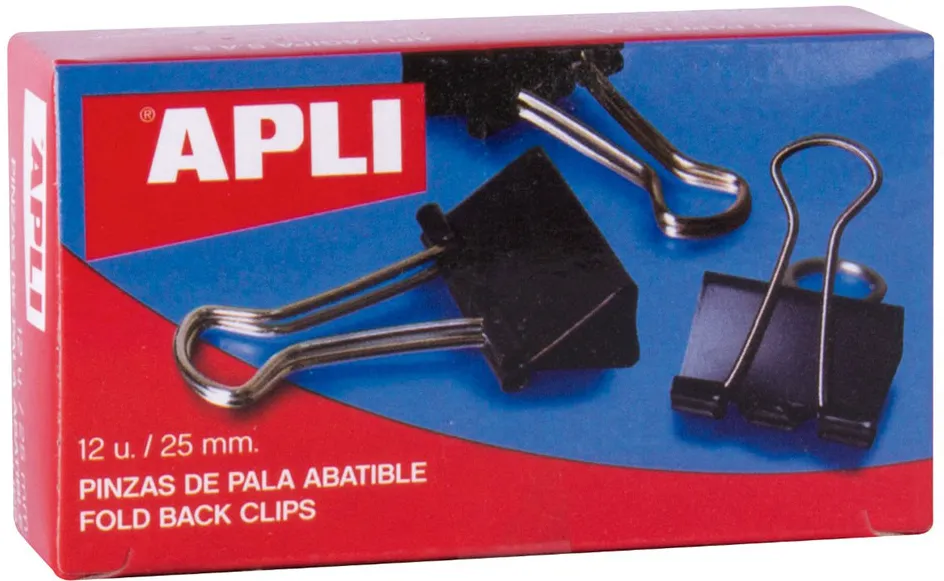 Clipsuri Apli, 25 mm, 12 bucati/cutie