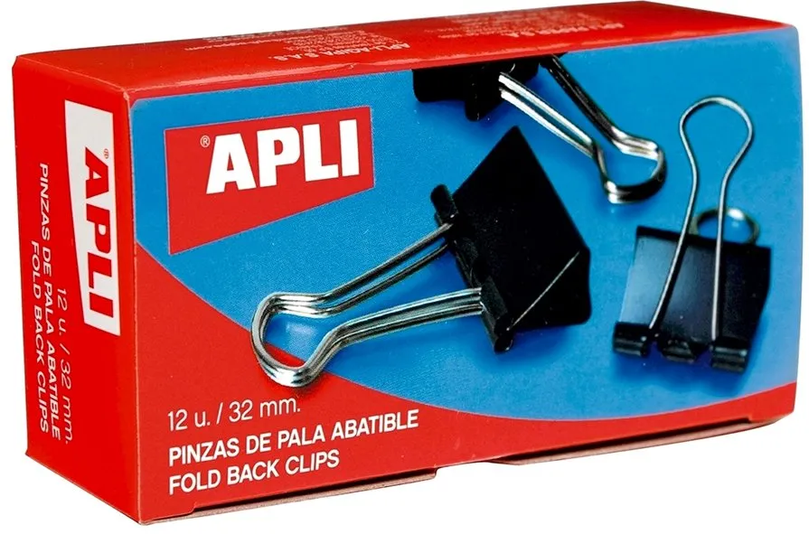 Clipsuri Apli, 32 mm, 12 bucati/cutie