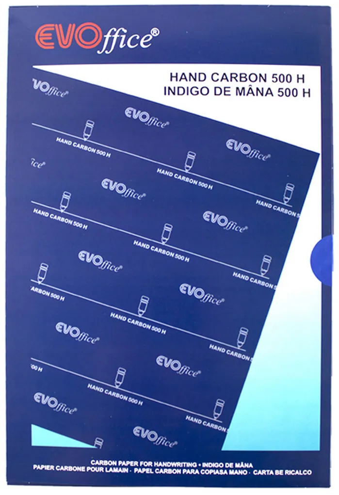 Indigo manual, 50 file, albastru