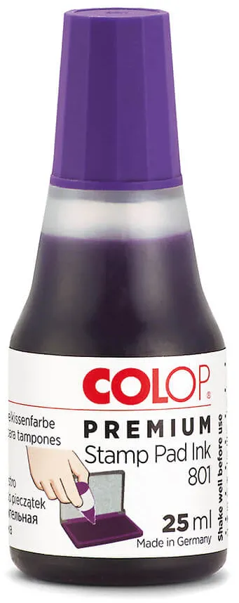 Tus pentru stampila Colop. 25 ml, mov