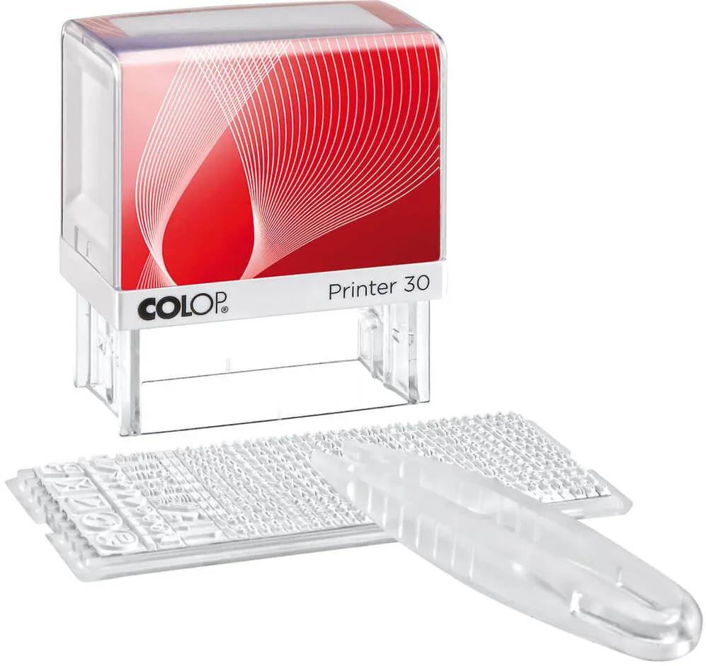 Set Colop D.I.Y. Printer 30 - Creeaza-ti singur stampila