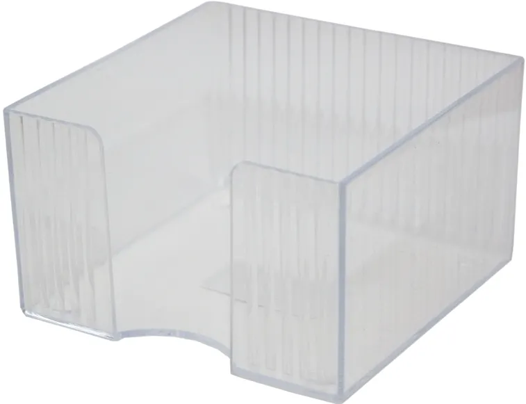 Suport cub hartie Flaro Star, plastic, 90 x 90 mm, fumuriu