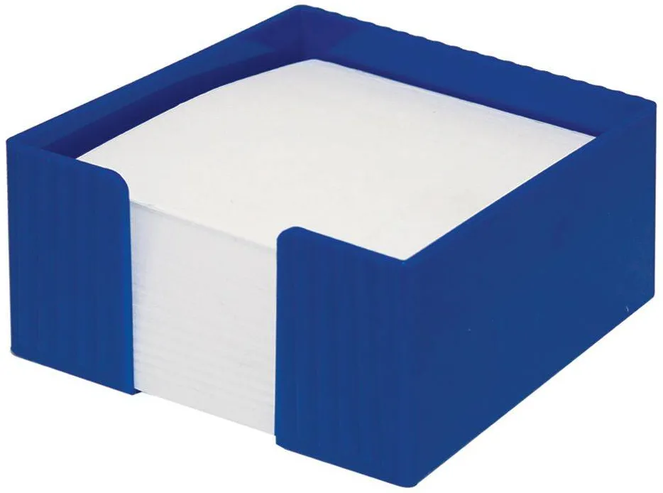 Suport cub hartie Flaro Star, plastic, 90 x 90 mm, albastru