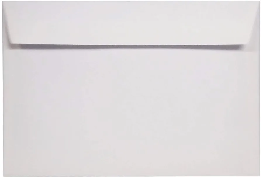Plic C6, 114 x 162 mm, alb, banda silicon, 80 g/mp, 1000 bucati/cutie