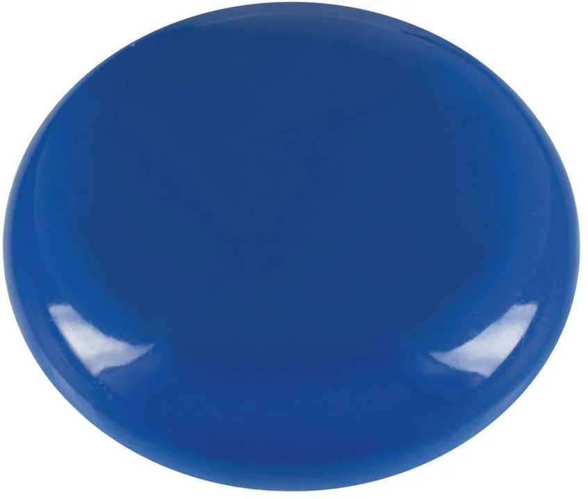 Set 10 magneti Westcott, d25 mm, albastru, sustin 4/6 coli, 80g