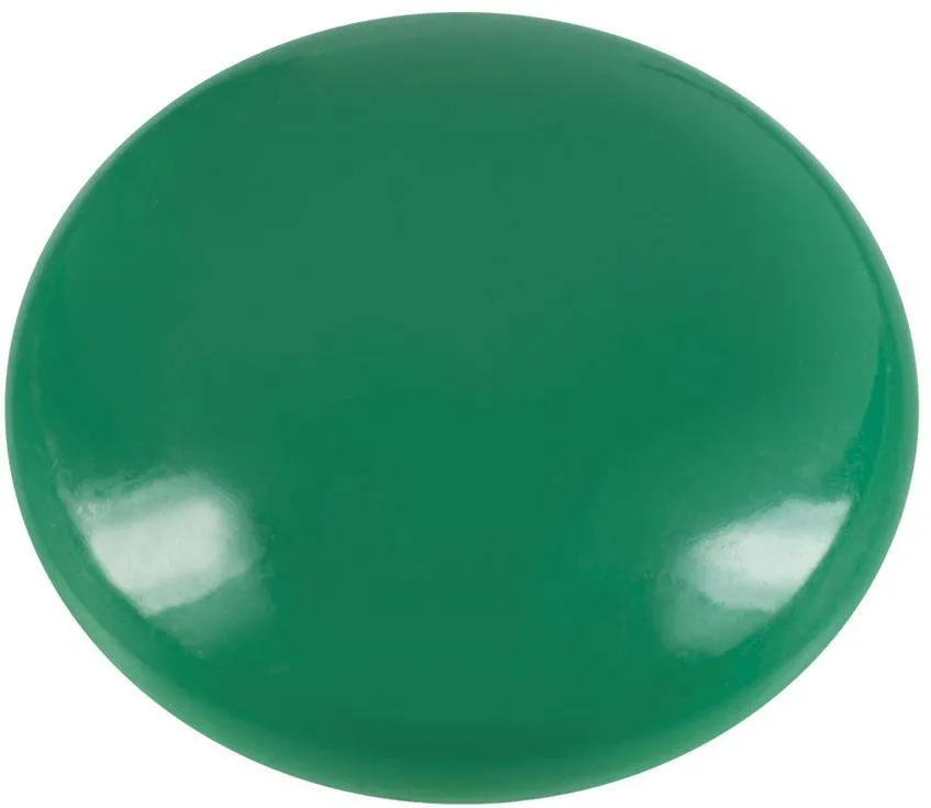 Set 10 magneti Westcott, d25 mm, verde, sustin 4/6 coli, 80g