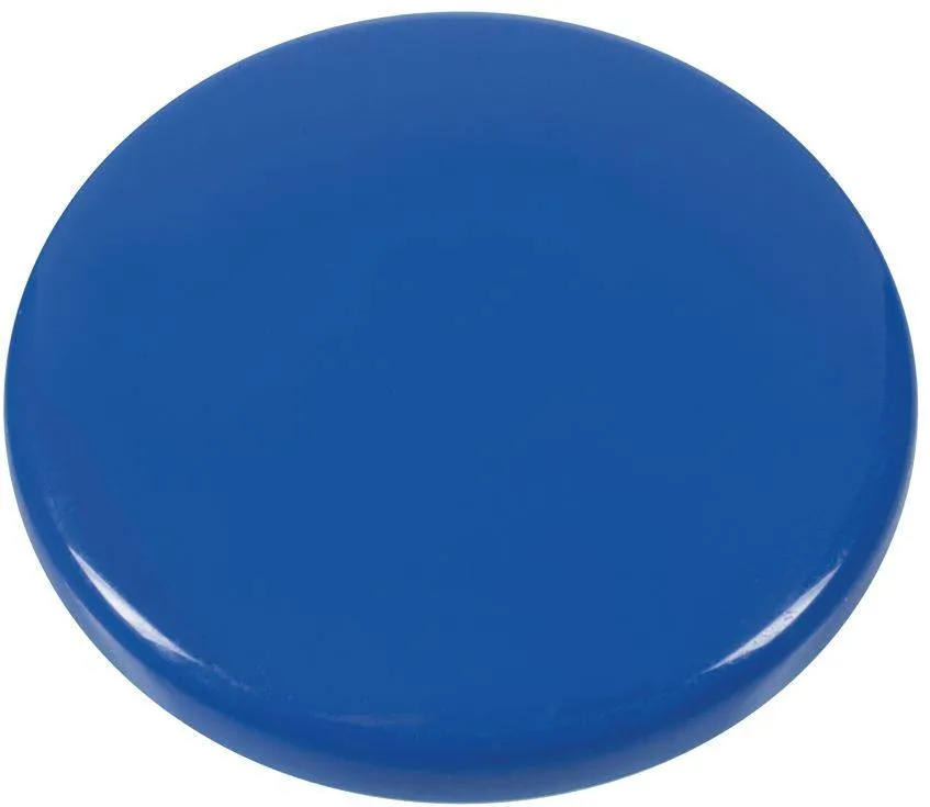 Set 10 magneti Westcott, d30 mm, albastru, sustin 6/8 coli, 80g