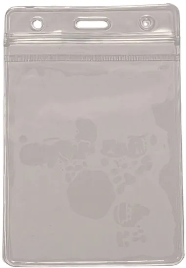 Ecuson vertical, 60x105 mm, plastic