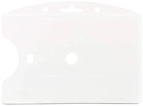 Suport card simplu Tarifold, PP, 60 x 89 mm, transparent, 10 bucati/set