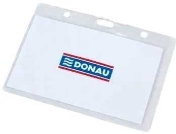 Ecuson orizontal Donau, transparent, 102 x 64 mm