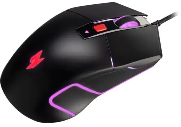 Acer Nitro Mouse NMW100 Black, Up to 7200 dpi, Wired, 6 buttons, Retail Pack