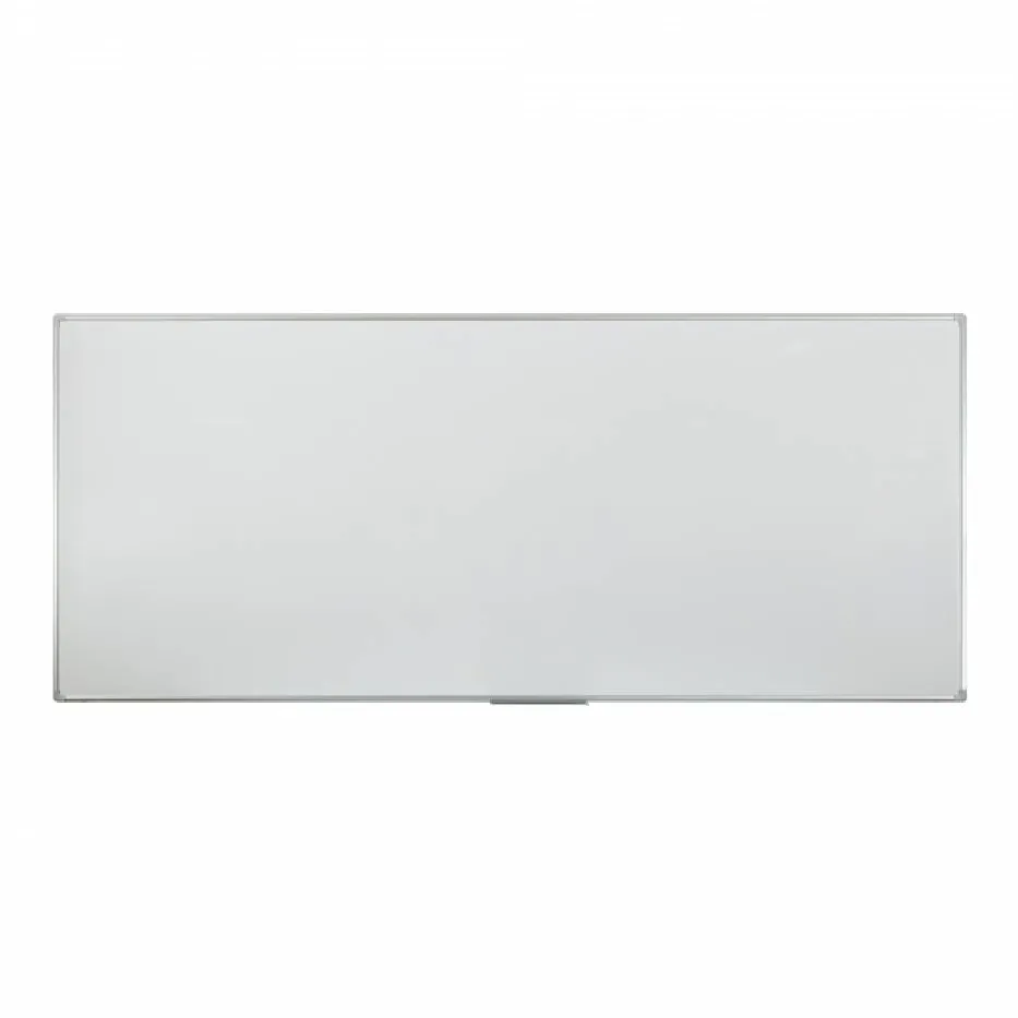 Tabla magnetica Noki, rama aluminiu, suprafata ceramica, 120x360 cm