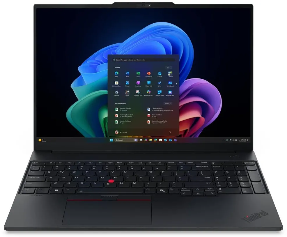 Lenovo ThinkPad E16 Gen 4 16 WUXGA ULT5-325/16GB/512GB/Intel Graphics/WIN11 Pro/Nordic Backlit kbd/Black/FP/3Y Warranty