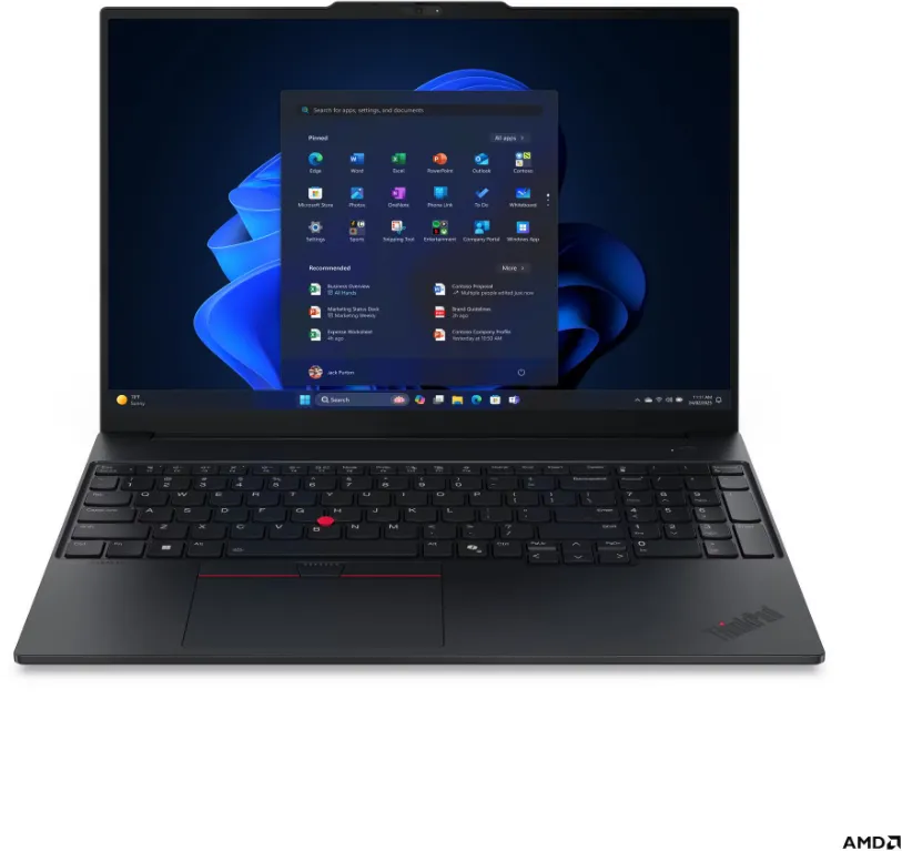 Lenovo ThinkPad E16 Gen 4 16 WUXGA AMD R5 AI 330/16GB/512GB/AMD Radeon 820M/WIN11 Pro/Nordic Backlit kbd/FP/3Y Warranty