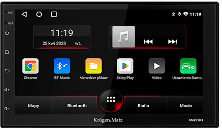 Radio player 2 din carplay/android auto Kruger&Matz