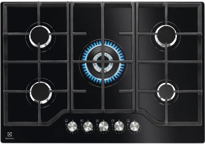 Electrolux KGG75362K Black Built-in 75 cm Gas 5 zone(s)