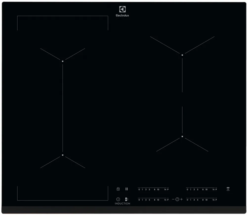 Electrolux EIV634 Built-in Zone induction hob 4 zone(s)