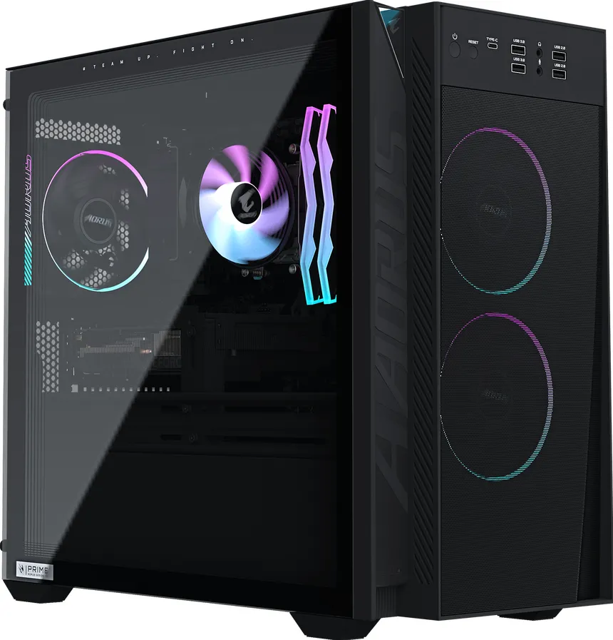 AORUS PRIME 3 AP351, AMD Ryzen 7 9700X, 16GB DDR5, SSD 1TB, GeForce RTX 5060 8GB, Windows 11 Home