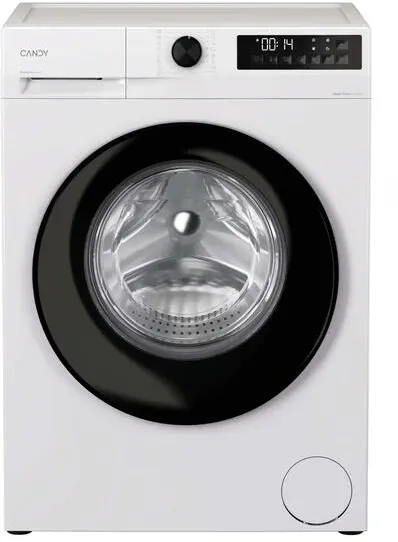 Masina de spalat rufe Slim Candy, 7 kg, 1200 rpm, Motor Inverter, Abur, ProActive Wash, Calcare usoara, Antibacterian, Clean Shield, AI Silent Motion, Start/Pauza,  Clasa A, Alba