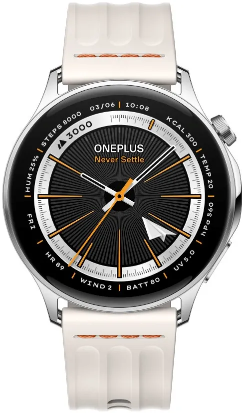 OnePlus Watch Lite - smartwatch, silver