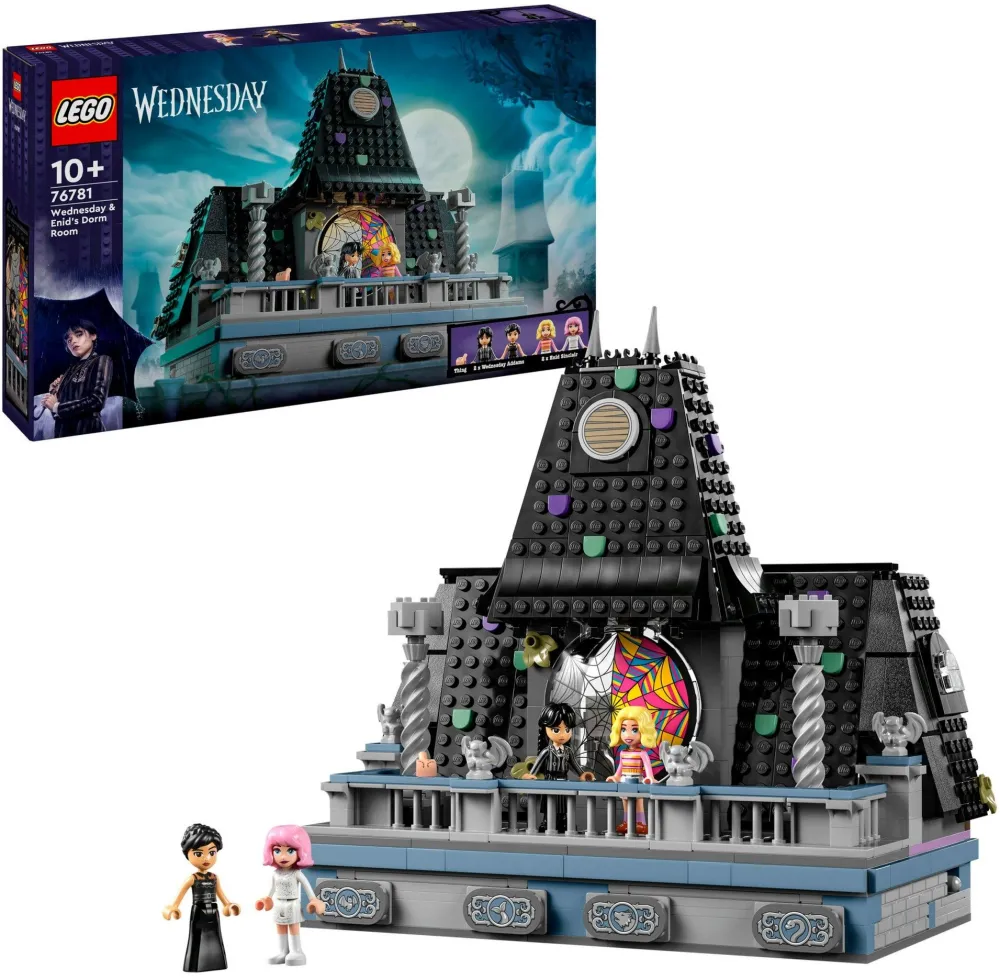 LEGO 76781 Wednesday - Wednesday and Enid's Dorm Room, Construction Toy